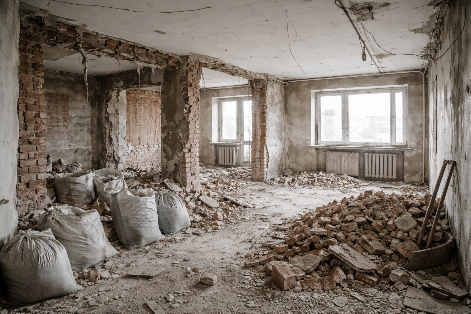 Демонтаж квартиры